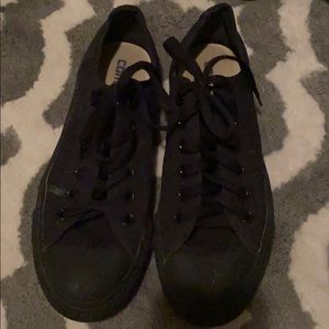 Black converse